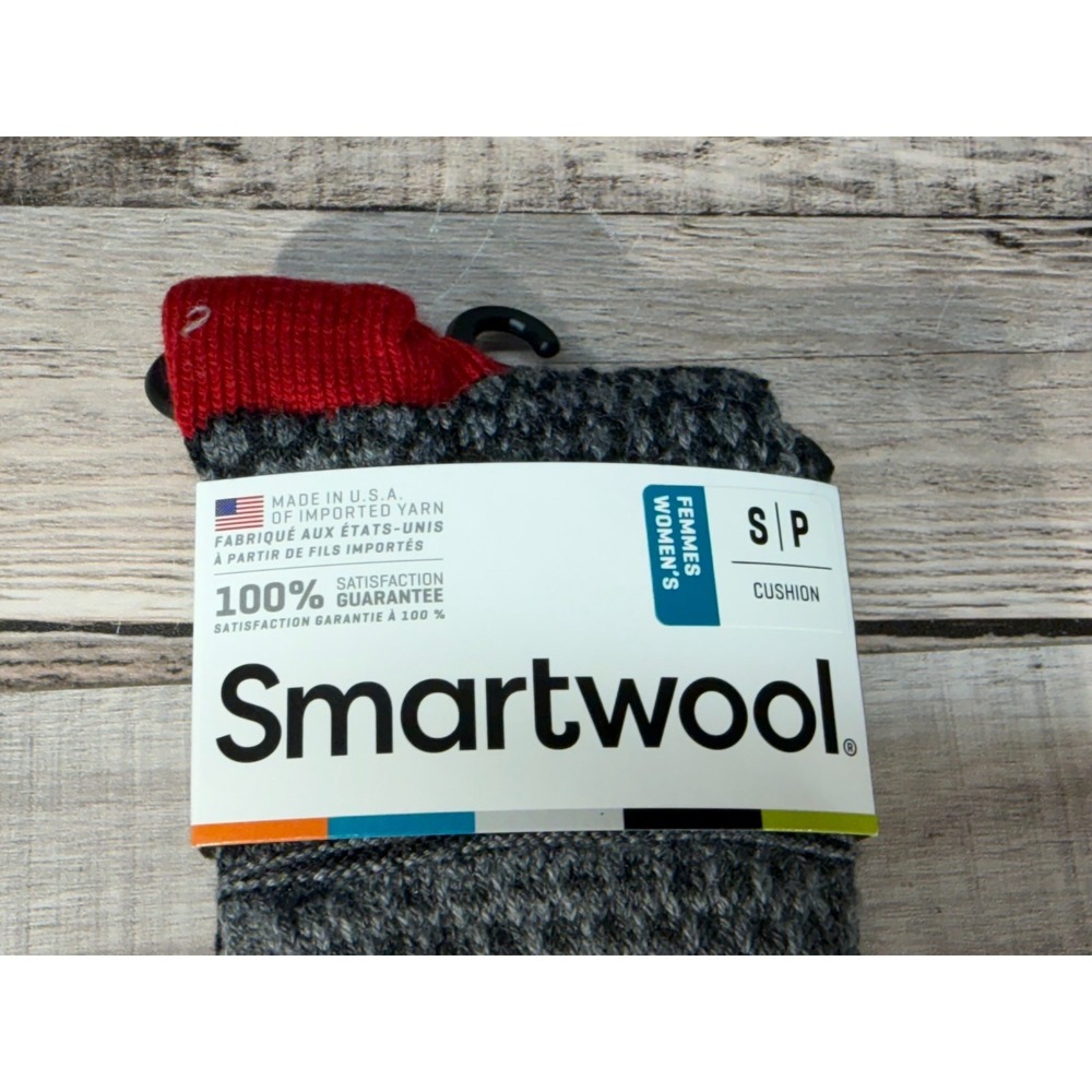 New Smartwool Women Wool Socks Gray Small Made in USA - Picture 5 of 8